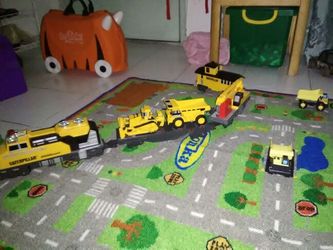 CAT toy trucks