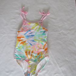 New Girls 3T Tie Dyed Swimsuit, Cat & Jack