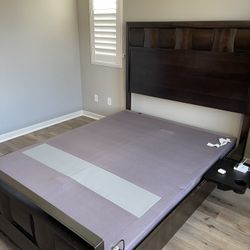 Adjustable Frame Bed (Purple)