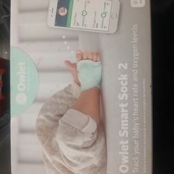 Owlet Smart Sock 2 Newborn Heart &oxygen Monitar