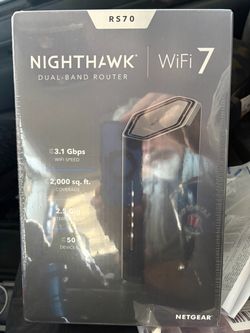 Net Gear Nighthawk Dual Band Router