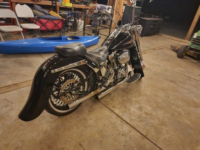 2005 Harley Davidson Heritage Softail In Great Condition. 23,000 Mi With Custom Fenders Wheels And Tires