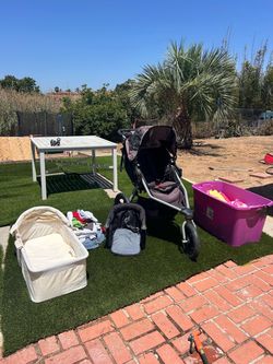 Baby / infant/toddler bob , chair and bassinet