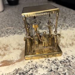 Vintage mini 3 inch Israel, Jerusalem, figuring