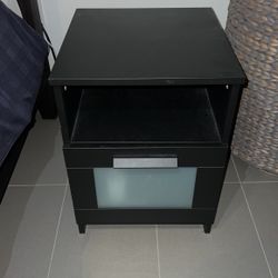 Brimnes 2024 nightstand black