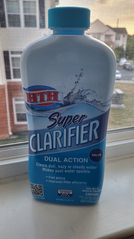 Pool Clarifier. Pls Check My Other Items.