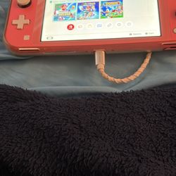Pink Nintendo switch