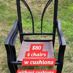 Black Chairs READ DESCRIPTION 