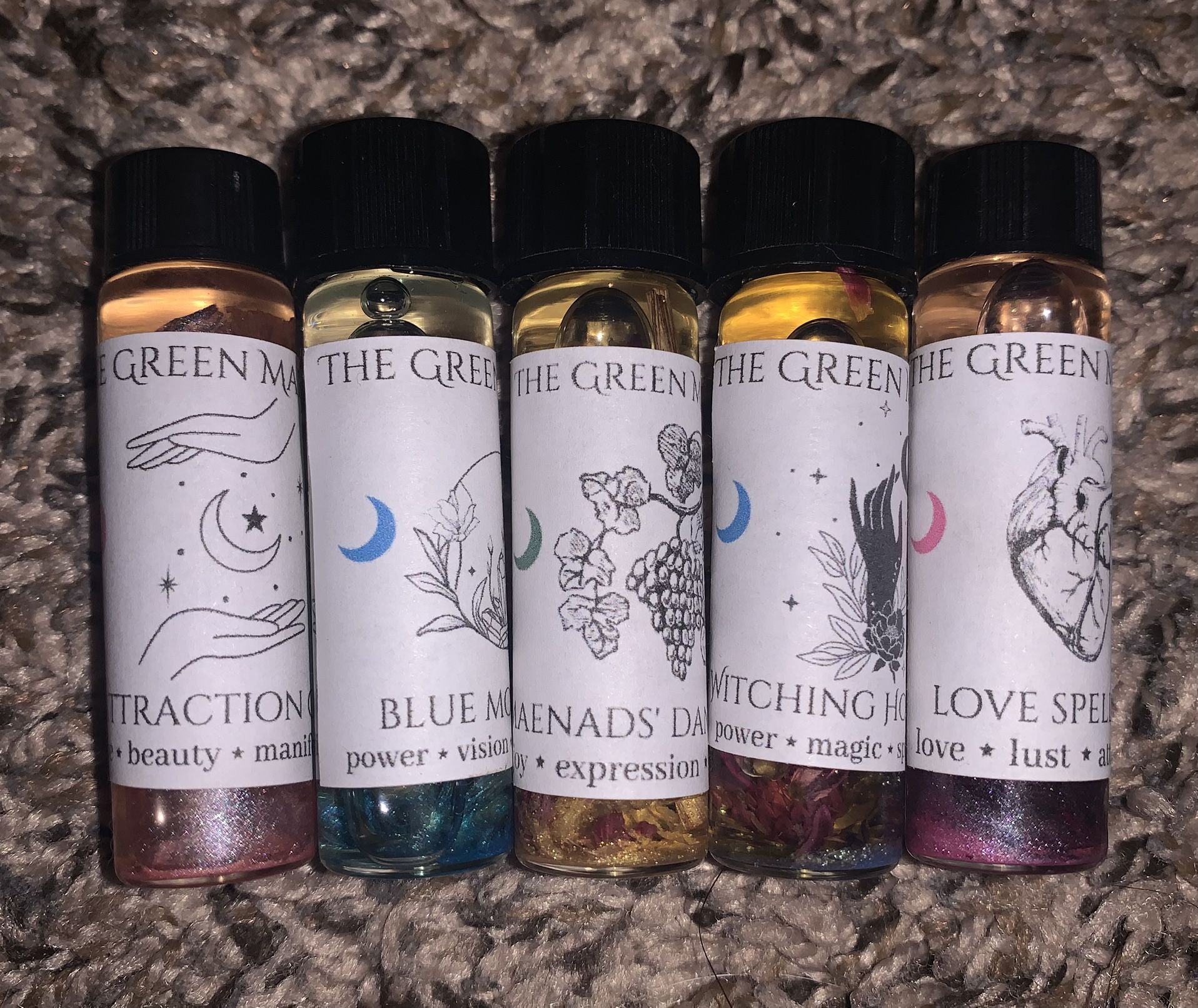 Five- 2 Dram Body Oils