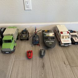 Playmobil Police & Fire Stations 