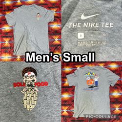 Nike x Sole Food Los Zapatos Mas Frescos Graphic Gray T-Shirt Men’s Small