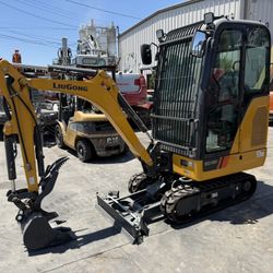 2022 Luigong 9018F Mini Excavator Only 4 Hours