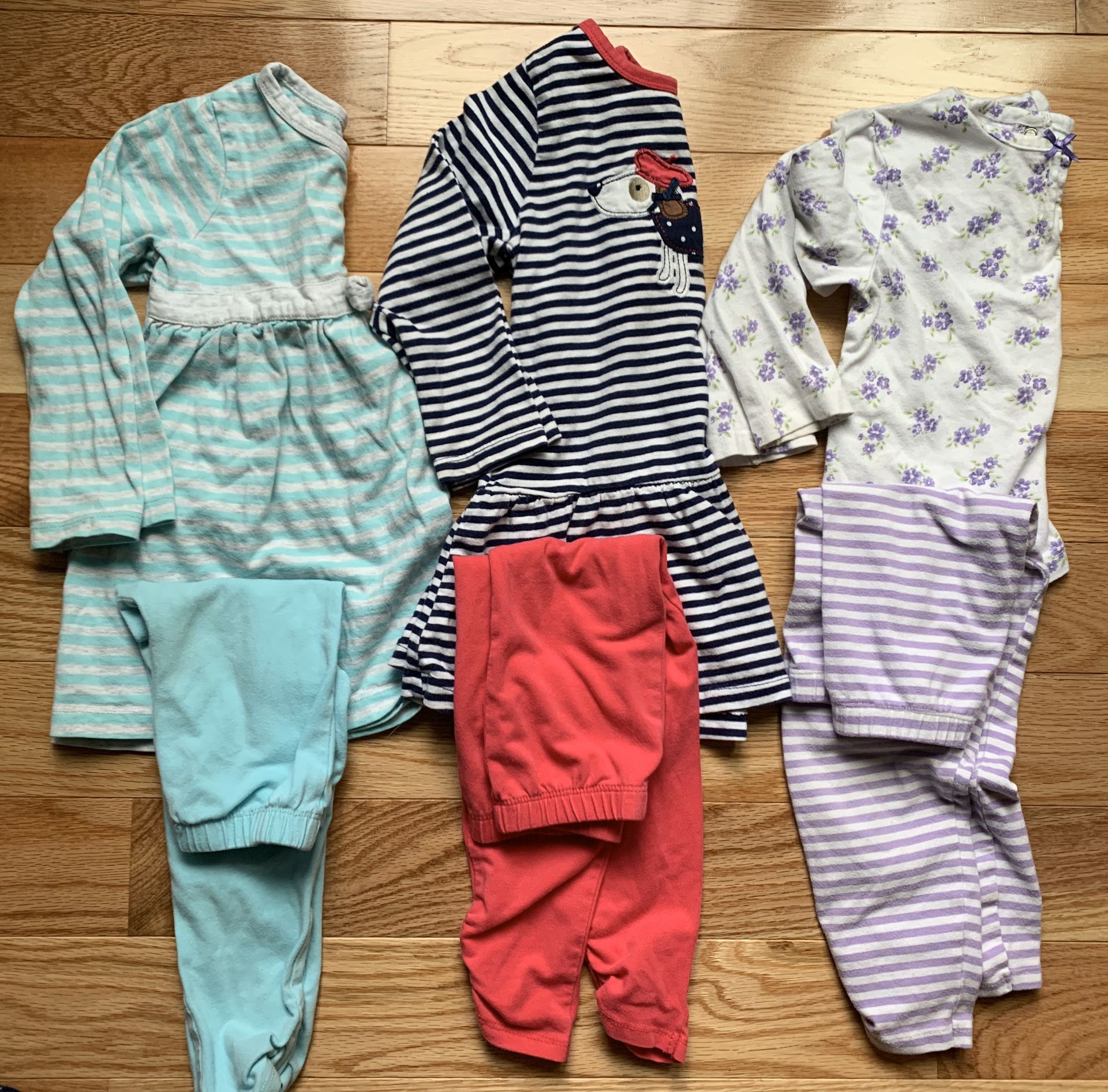 3T Toddler girl outfits (lot of 5)