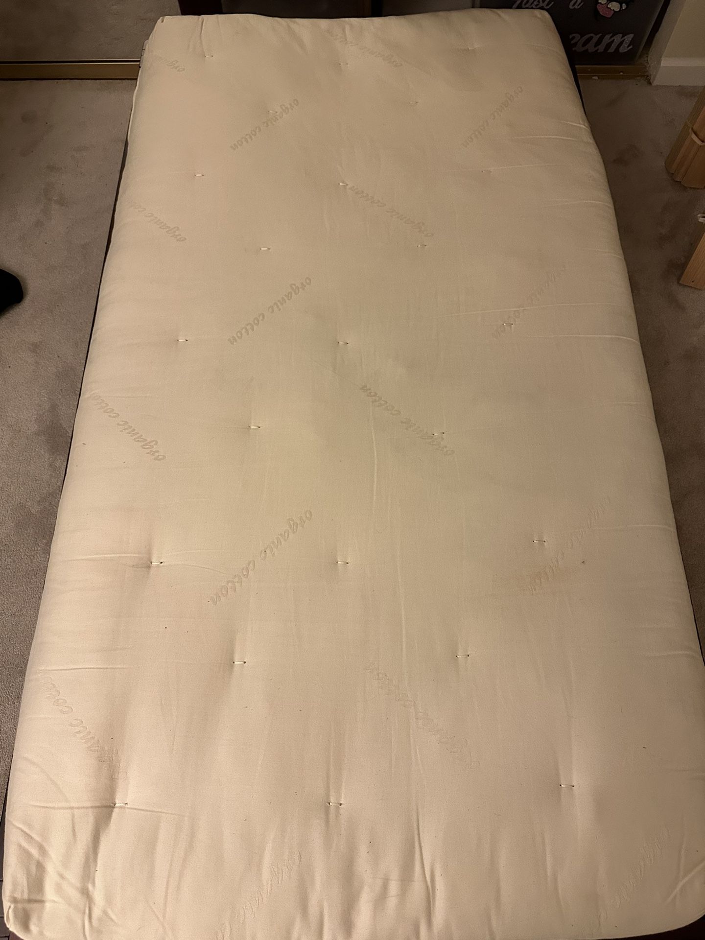 Tatami Platform Bed W/ Futon Mattress- Twin