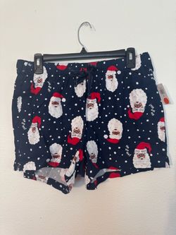 Old Navy Santa Pajama Shorts