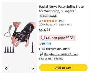 Wrist splint fingers extension
