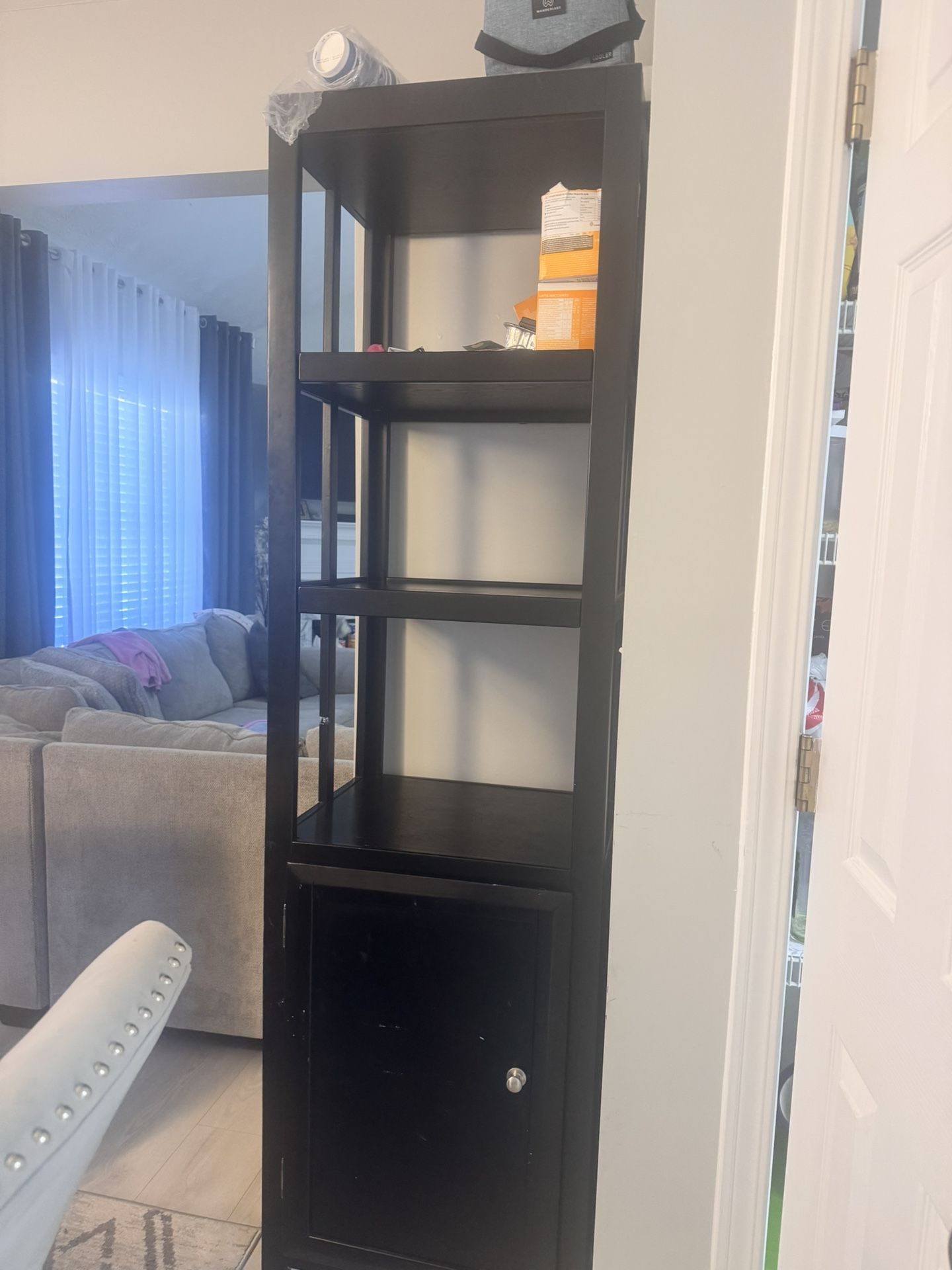 Shelves with drawers