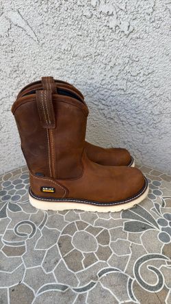 WORK BOOTS ARIAT SOFT TOE WATERPROOF SIZE 9 MENS