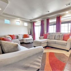 Beige Furniture Set