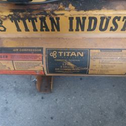 Titan Industrial Heavy Duty 5.5hp,8.gallon Air Compressor 