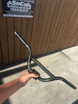 Bmx style handle bars