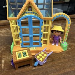 dora the explorer talking greenhouse 