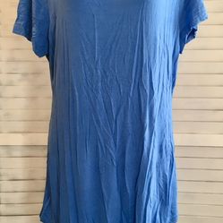 Blue T-Shirt Dress, XL