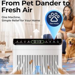 Brand new Air Purifiers for Home Large Room up to 2200sq.ft with Washable Filters, EVALIT Air Purifier for Bedroom with Fragrance, PM 2.5 Display Air 