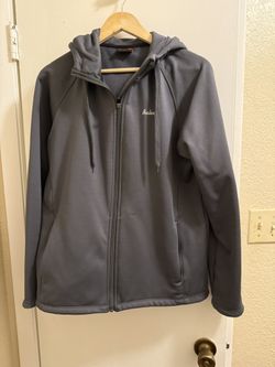 Baleaf Women’s Dark Gray Jacket Hoodie Size L Pre-Owned EUC