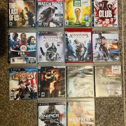 Ps3 Lot 