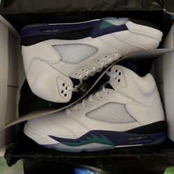Retro Jordan Grape 5 Size 12