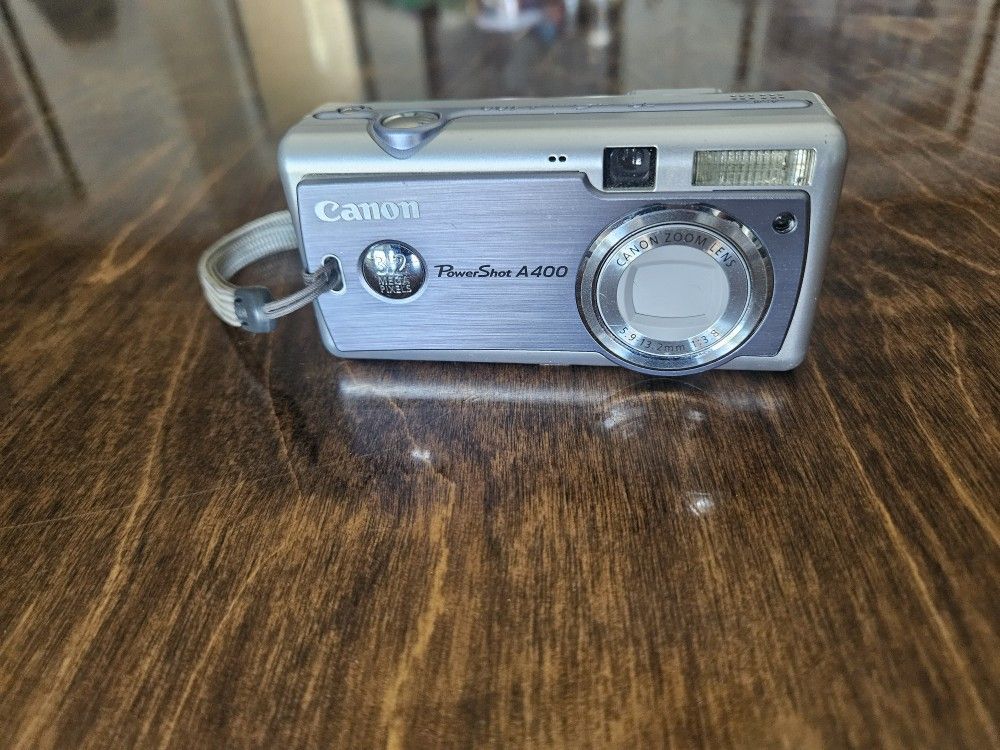 Canon PowerShot A400 Digital Camera 3.2MP Zoom Lens Tested Works