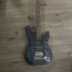 superman guitar six flags