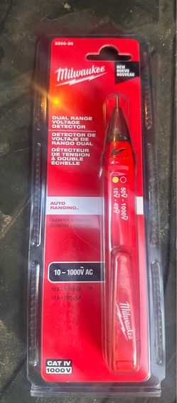 Milwaukee dual voltage tester