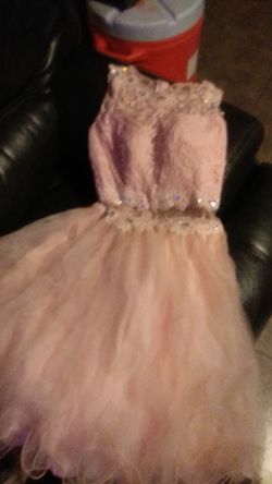 Blush pink dress