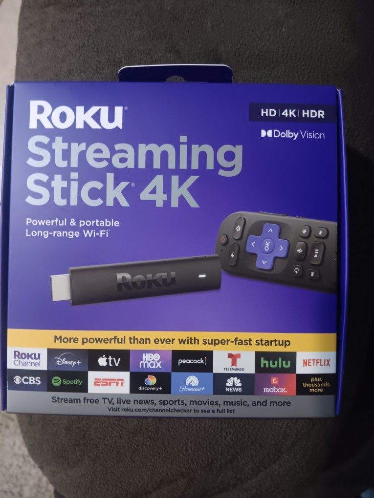 Brand New Unopened 4k Roku Streaming Stick