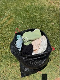 Bag of assorted women’s clothes