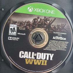 xbox one call of Duty WWII