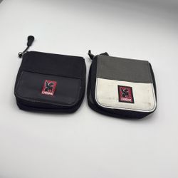 Set Of Two Chrome Bishop Wallets