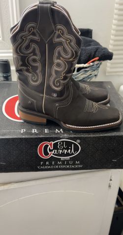 El Carril Men’s Leather Boots