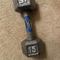 15 Lbs Dumbbell
