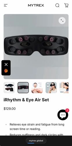 New Japan brand Mytrex eye messager