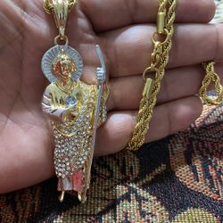 Saint Jude Gold Plated