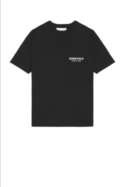 Fear of God Essentials Black T-Shirt