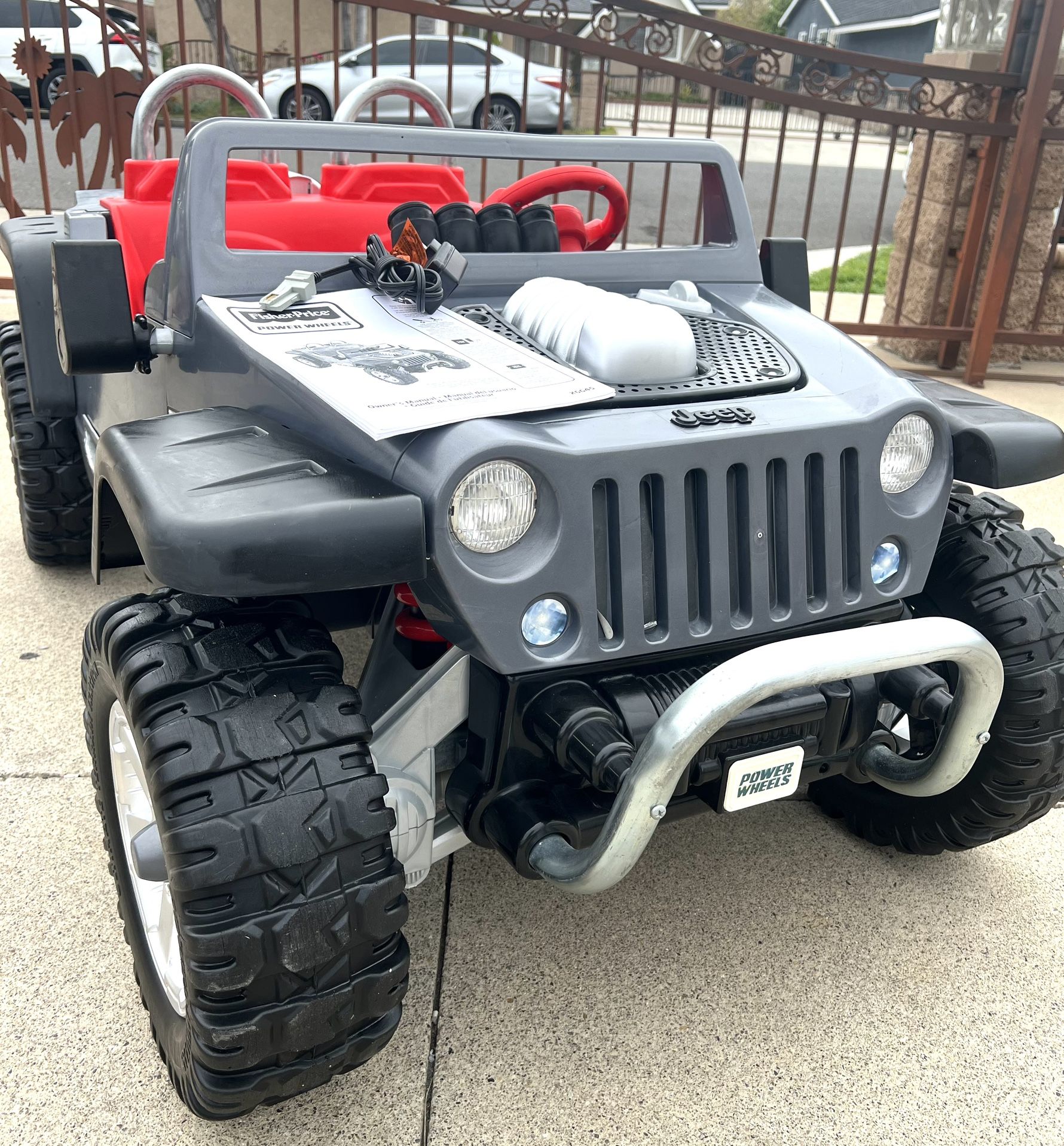 Power wheels jeep hurricane extreme 12 volt ride on hotsell