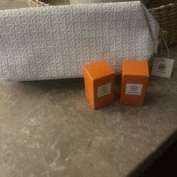 Tory Burch Minis And Makeup Bag New