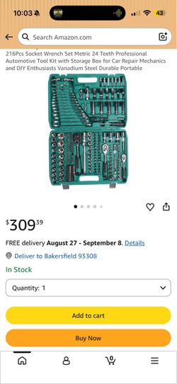 216 tool box set