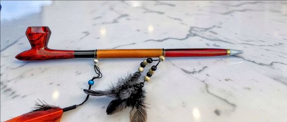 17" Smoking Peace Pipe {Wholesale}