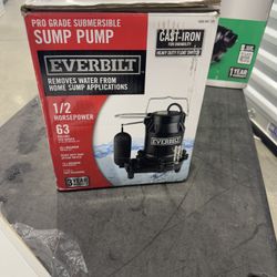 Sump Pump 