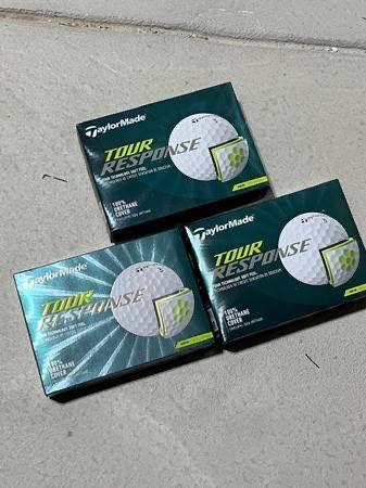 NEW GOLF BALLS TaylorMade Tour Response 12 Balls 1 or 3 Dozen